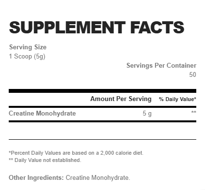 Supplement Facts