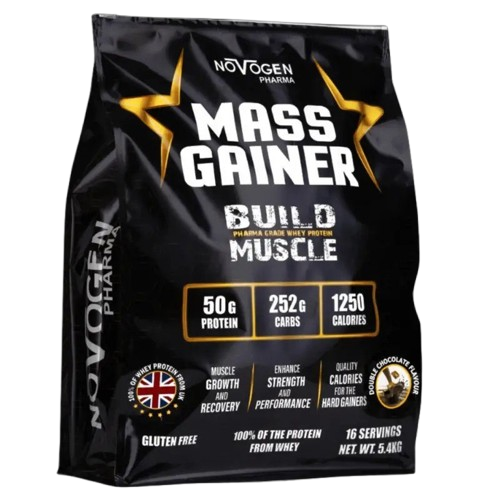 Novogen pharma, Mass Gainer, 5.4kg, 16 Serving