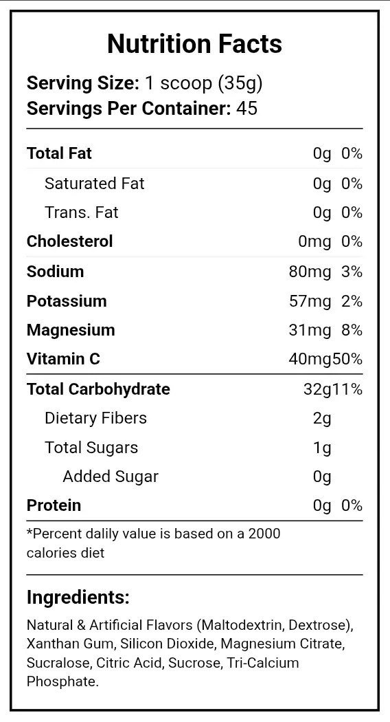 Supplement Facts