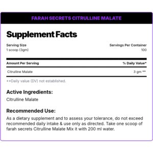 Supplement Facts