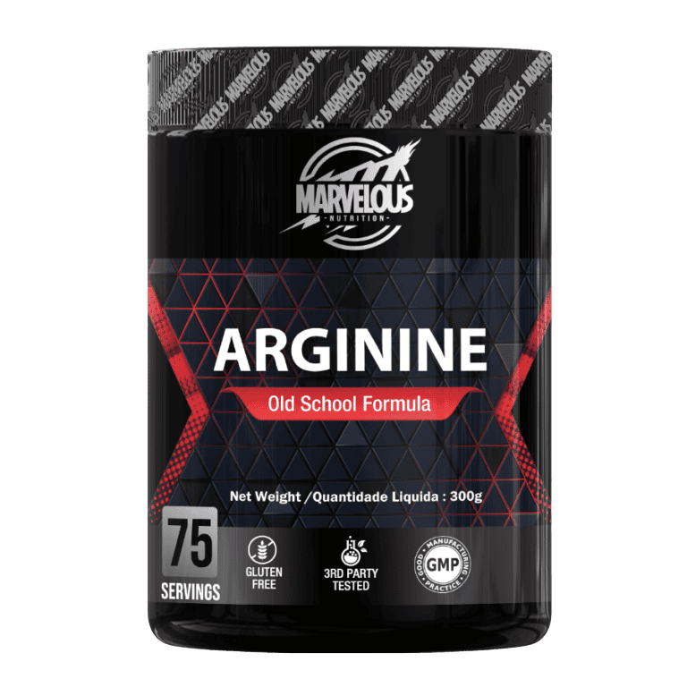 Marvelous Nutrition Arginine – Old School Formula – 300g – 75 Servings